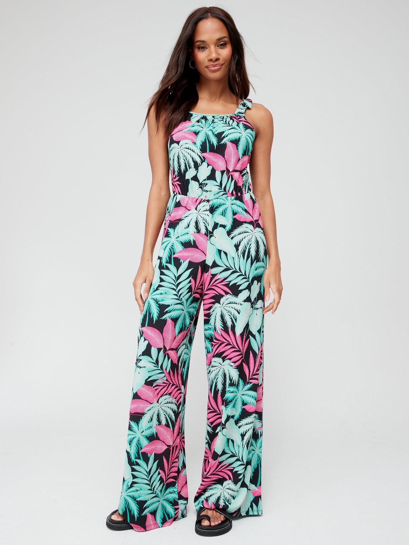 Tie sales strap jumpsuit