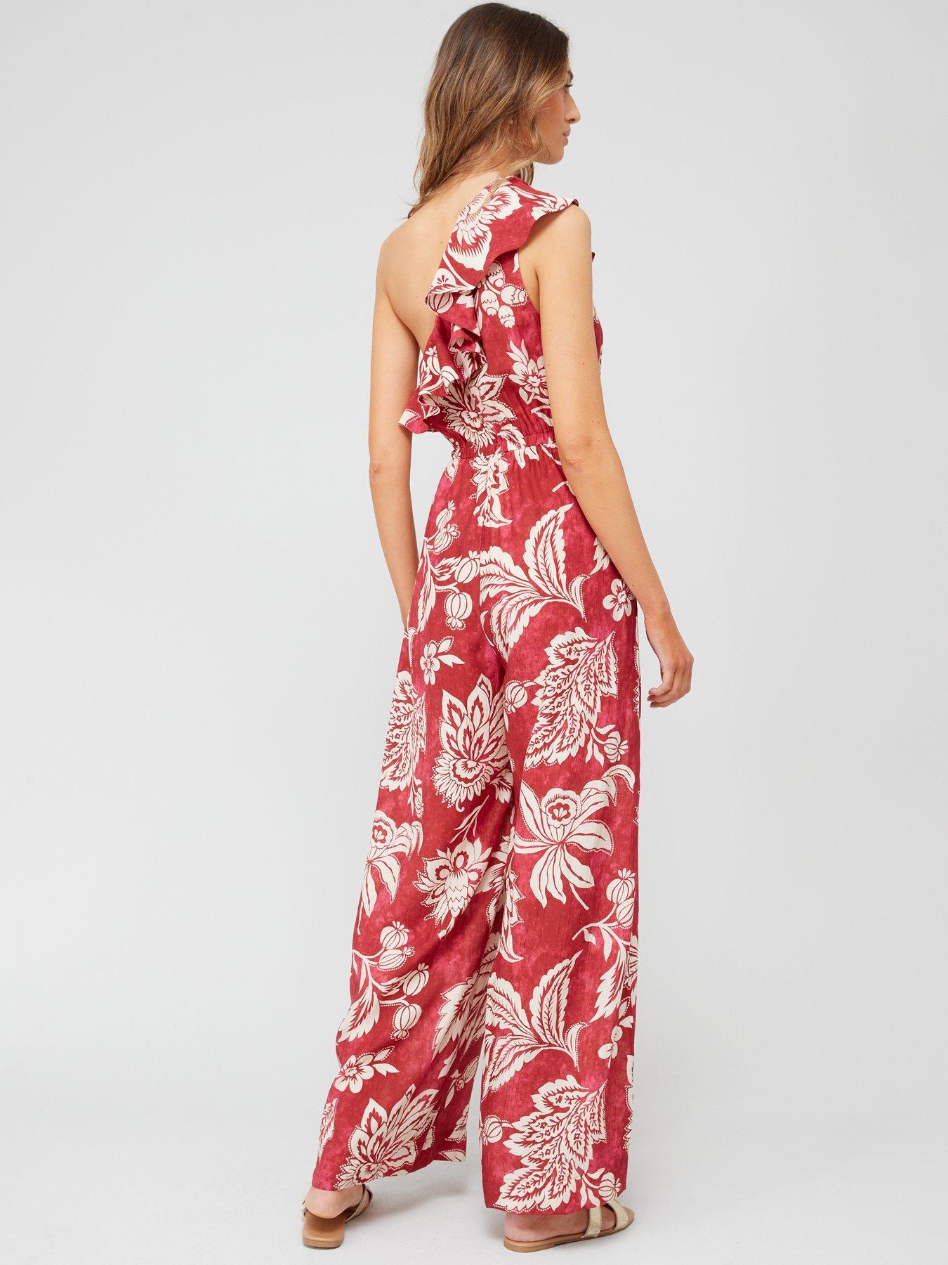 Littlewoods red jumpsuit clearance