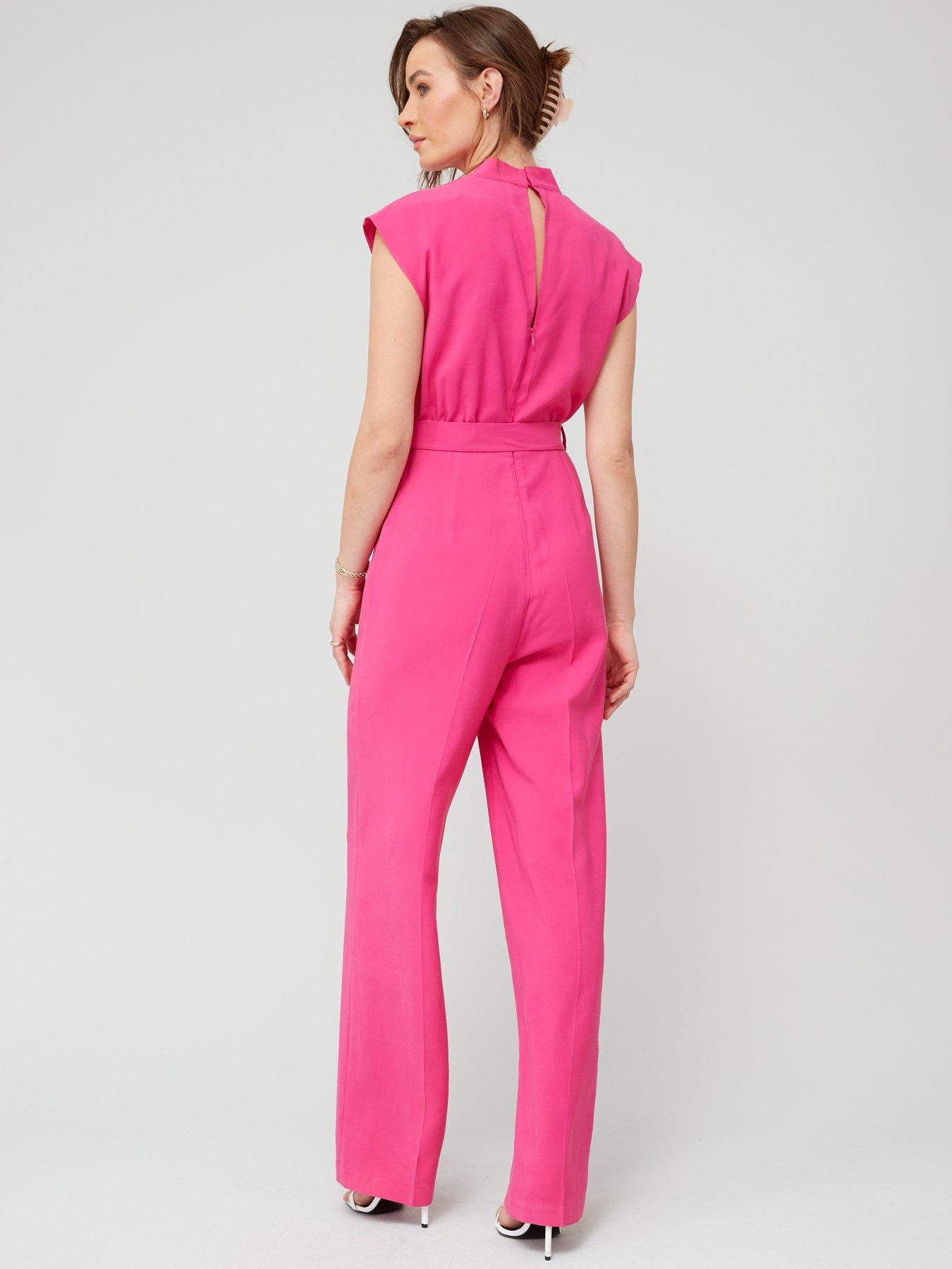 Mango bow hot sale long jumpsuit