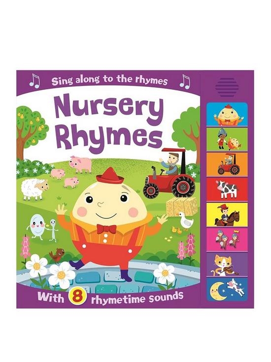 front image of nursery-rhymes-super-sounds-book