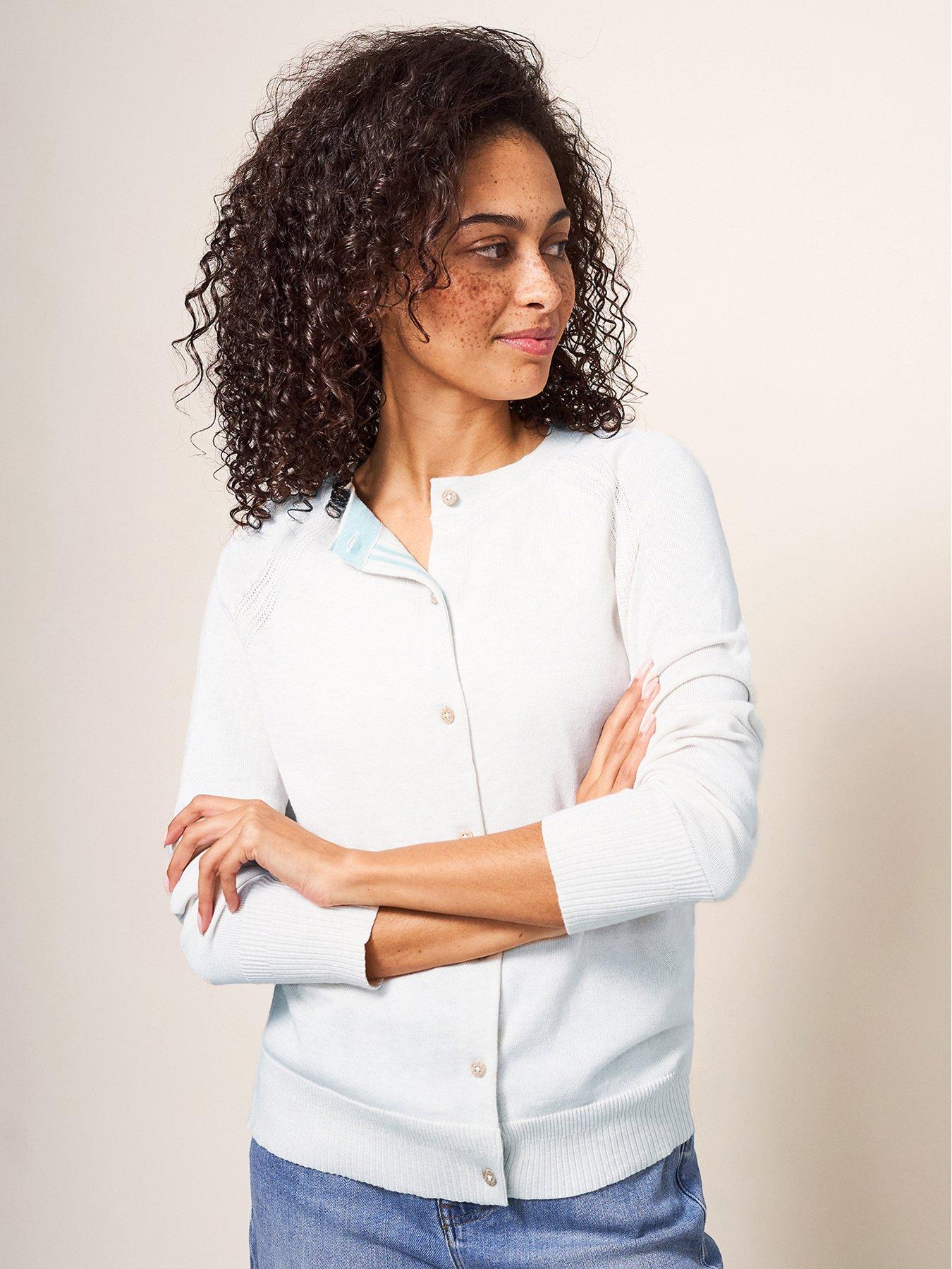 undefined Lulu Cardi - White