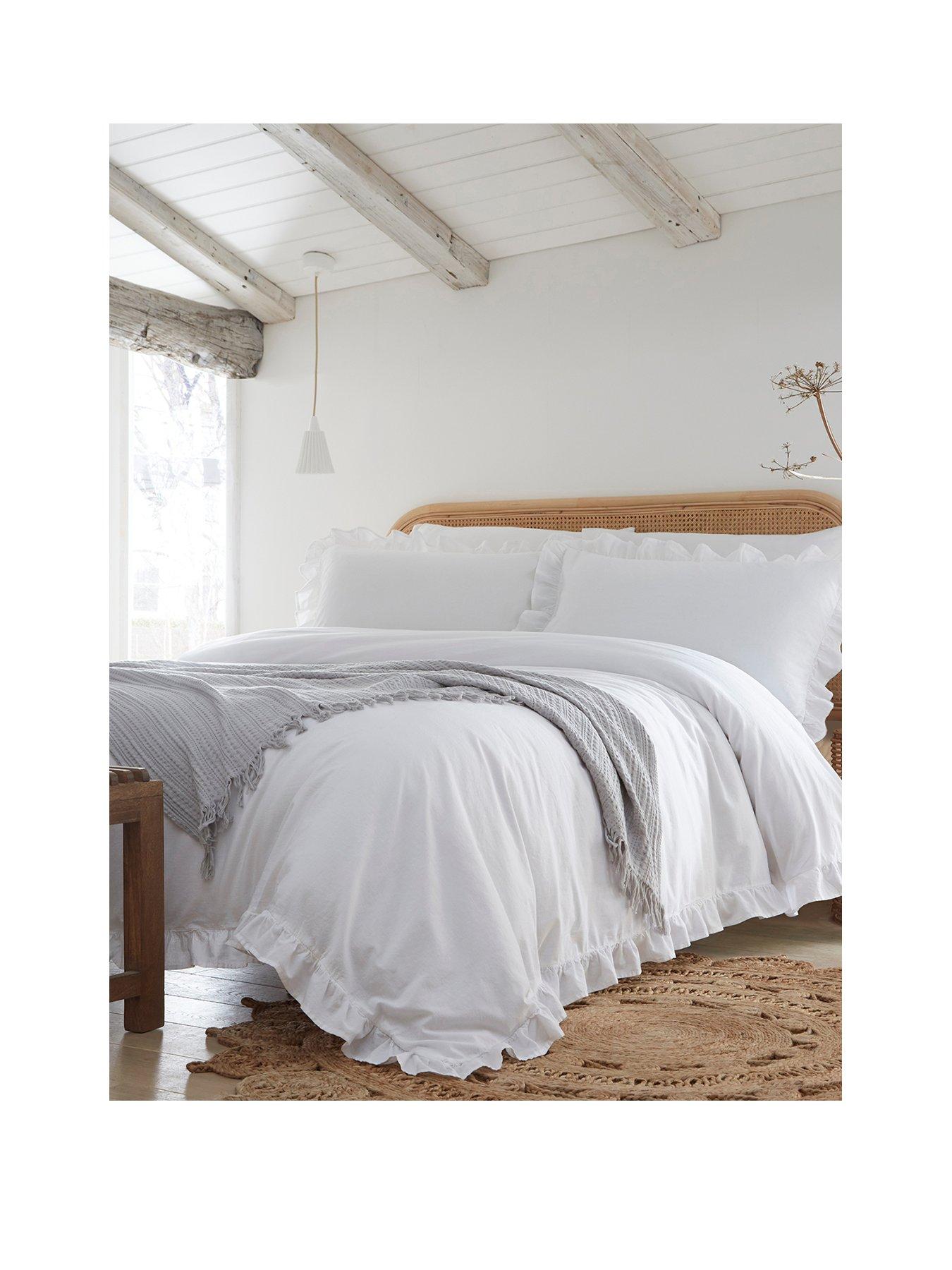 Appletree 100% Cotton Loft Cassia Frill Duvet Set - SK