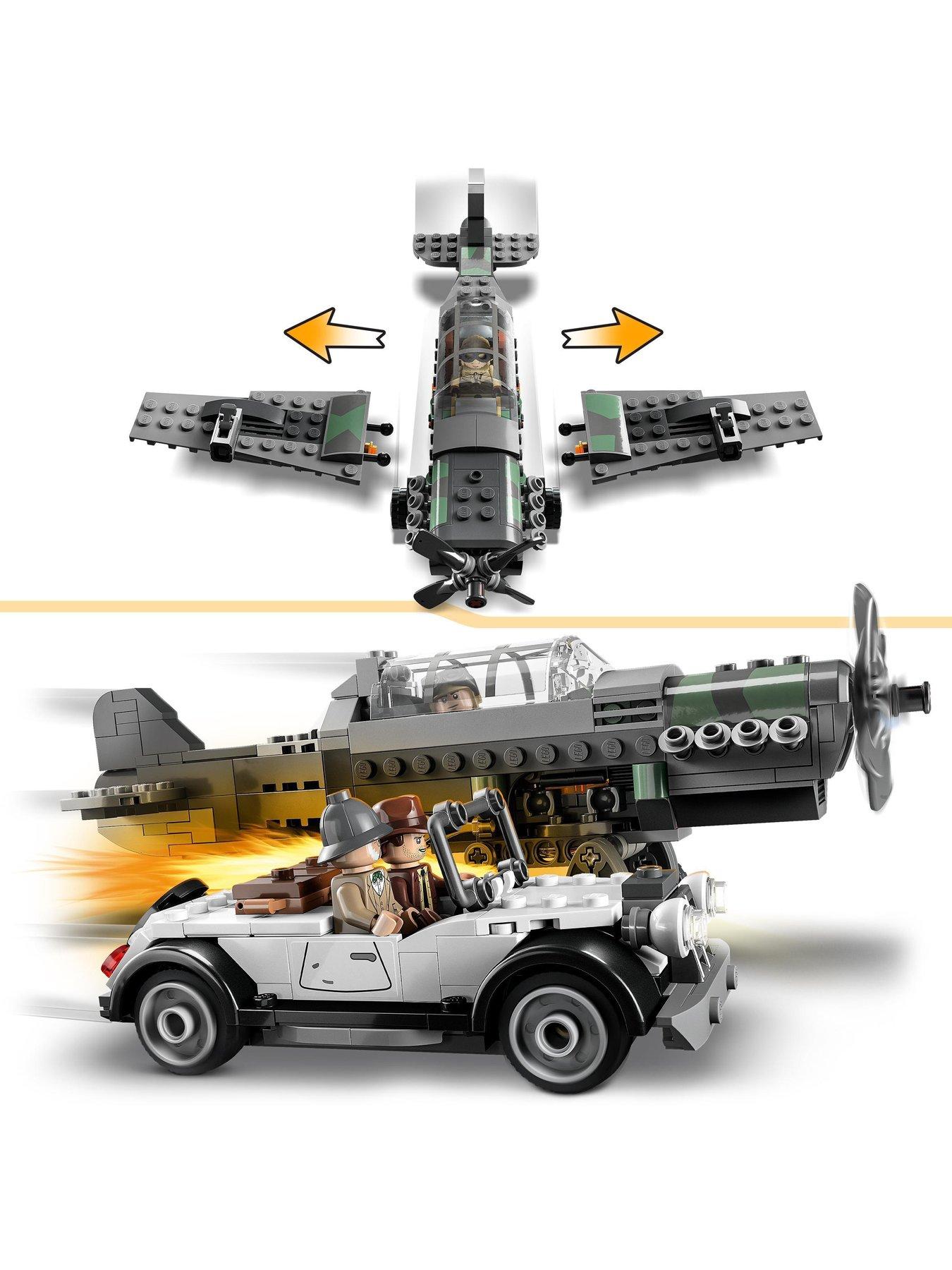 Lego indiana discount jones plane set