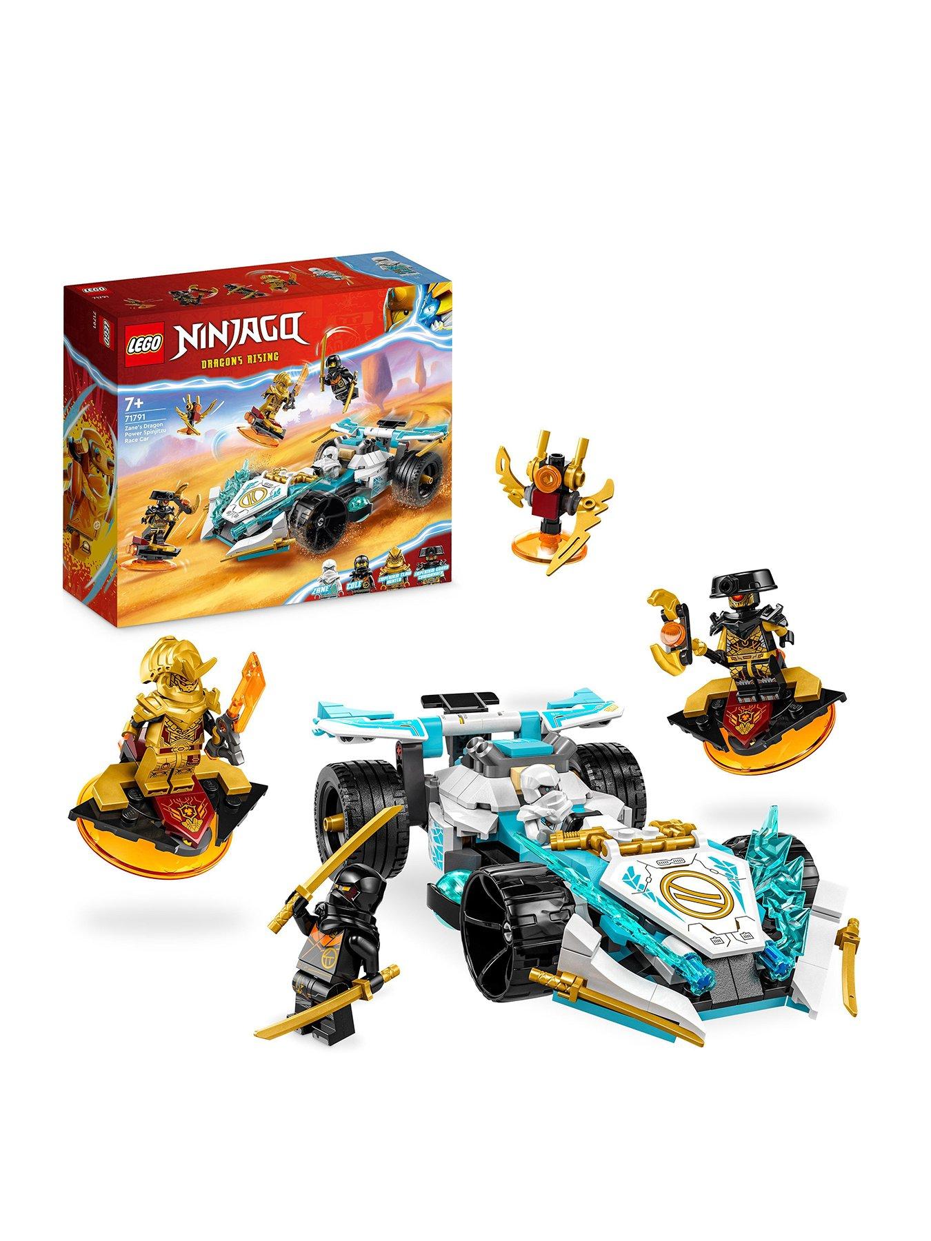 LEGO Ninjago Zane's Dragon Power Spinjitzu Racing Car 71791 ...