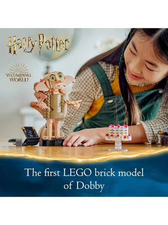 back image of lego-harry-potter-dobby-the-house-elf-figure-76421