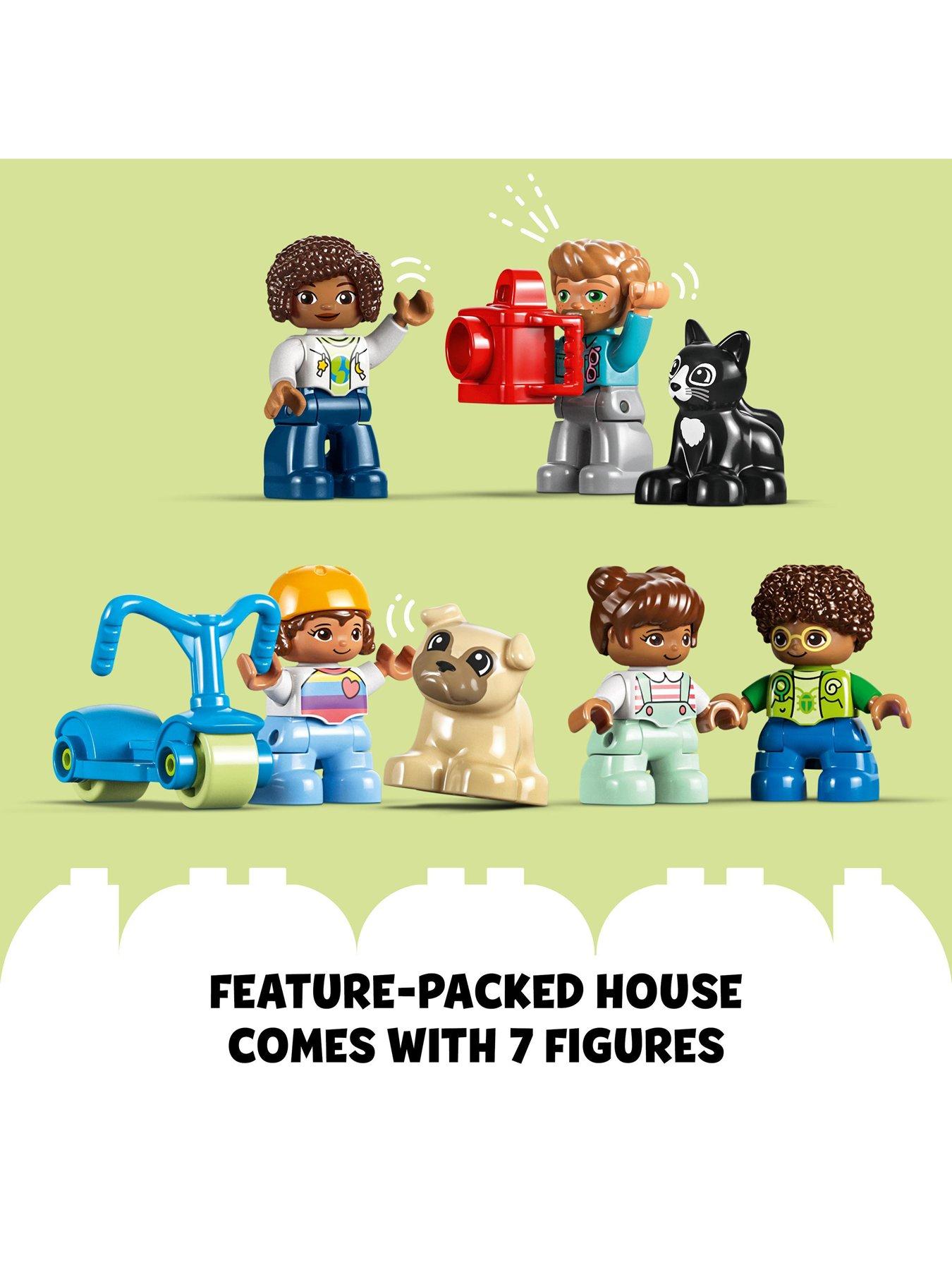 Image 5 of 7 of LEGO Duplo 3in1 Family House Set with Toy Car 10994