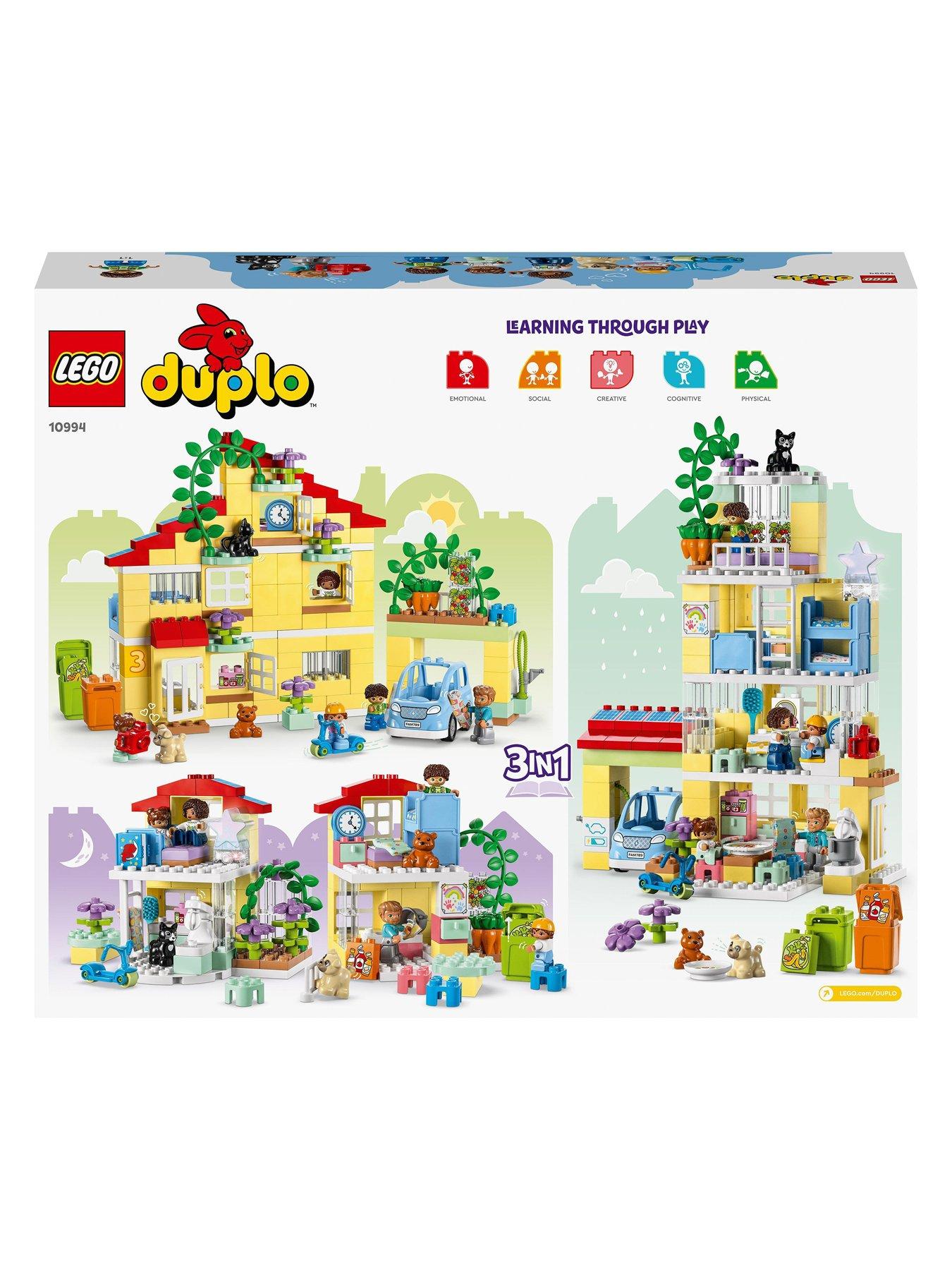 Image 6 of 7 of LEGO Duplo 3in1 Family House Set with Toy Car 10994