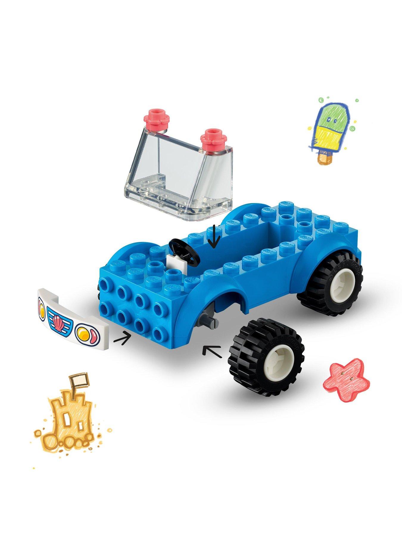 Lego duplo blue online car