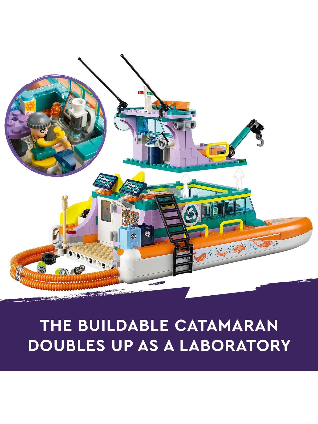 LEGO Friends Sea Rescue Boat Toy Playset 41734 Littlewoods