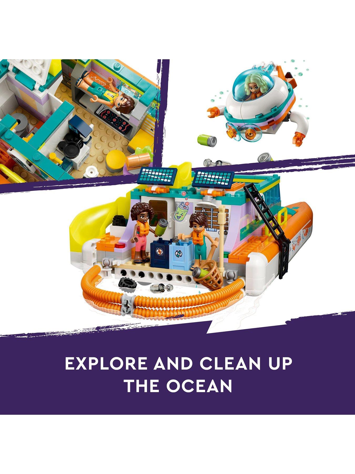 LEGO Friends Sea Rescue Boat Toy Playset 41734 Littlewoods