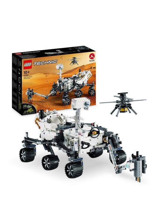 front image of lego-technic-nasa-mars-rover-perseverance-set-42158