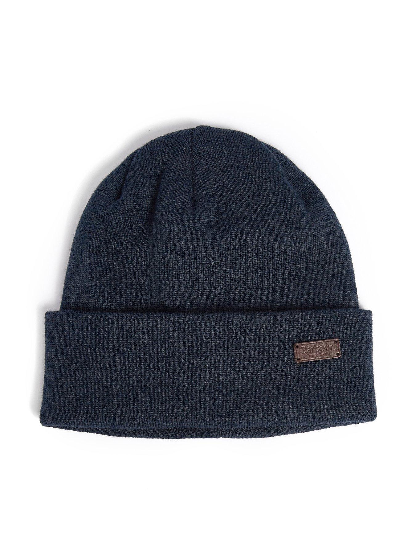 Image 1 of 3 of Barbour Healey Beanie Hat - Navy