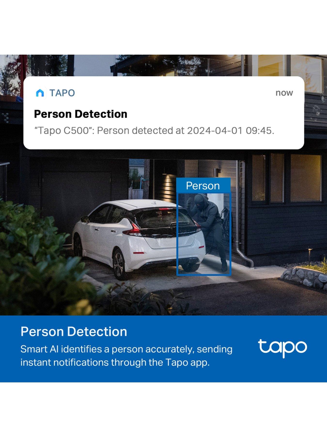Image 5 of 7 of TP Link Tapo C500 HD 360&deg; Outdoor Pan &amp; Tilt Camera, No Monthly Fee, Smart Motion Tracking, Night Vision