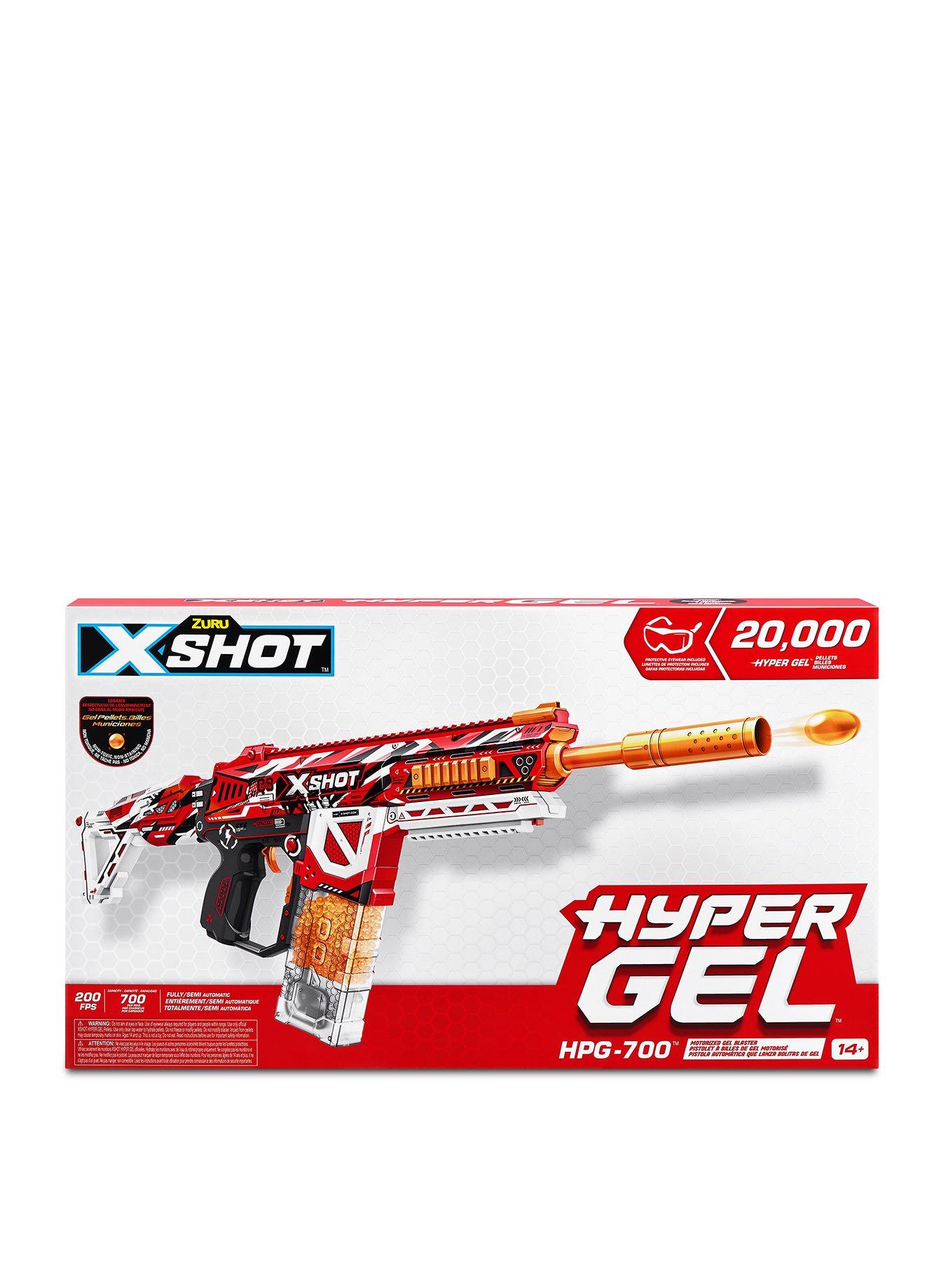 XShot Hyper Gel HPG-700 Blaster Semi & Fully Automatic 20,000 Hyper Gel  Pellets