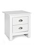  image of very-home-atlanta-3-piece-package--nbsp3-door-wardrobe-4-drawer-chest-and-2-drawer-bedside-chest-white
