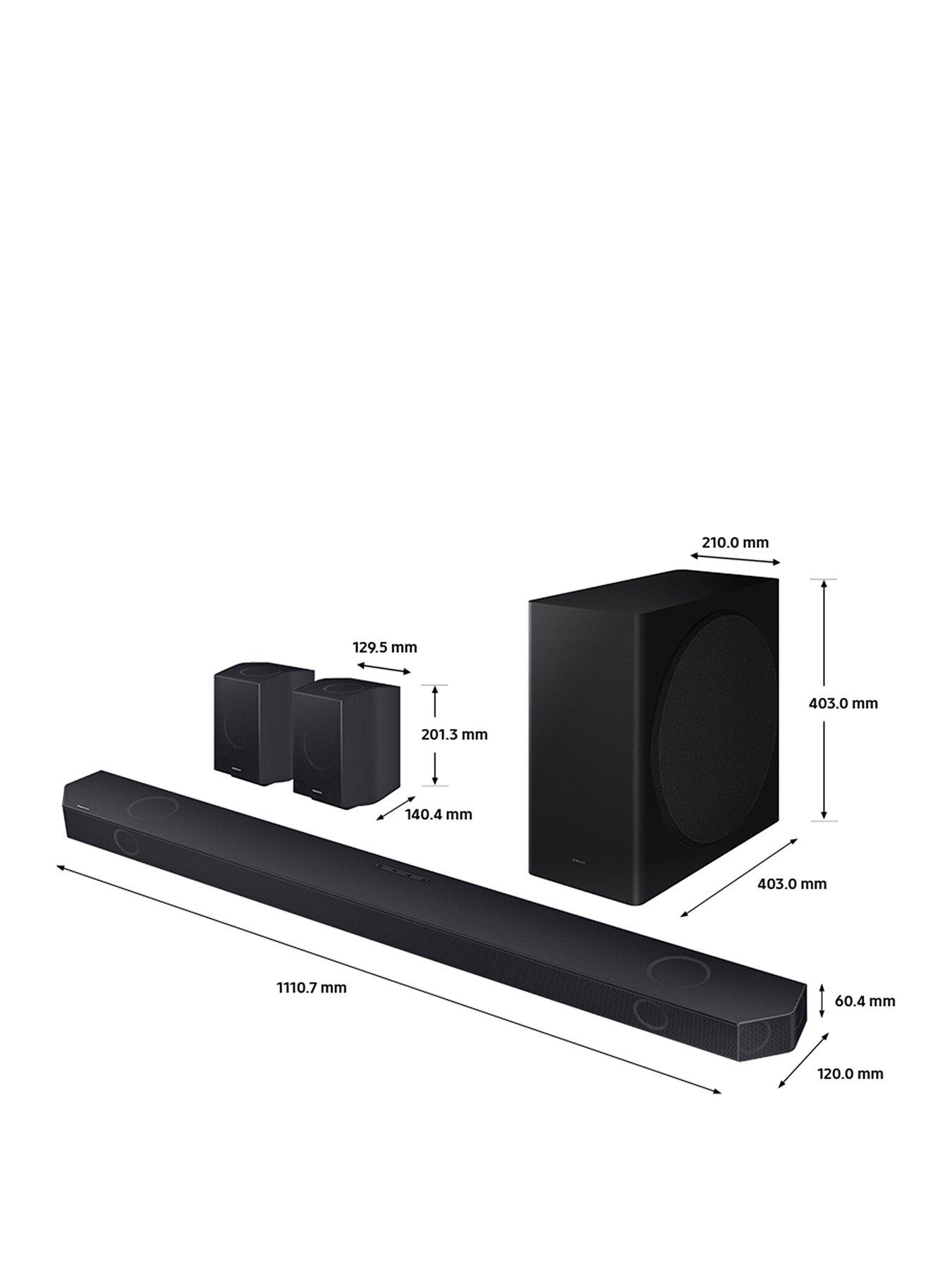 Samsung soundbar sounds store muffled