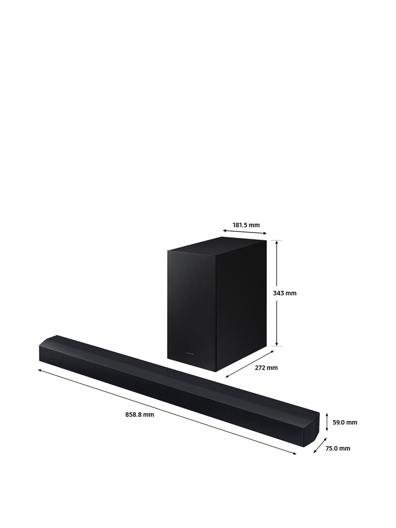 Image 2 of 7 of Samsung HW-C430 2.1ch, 270W Wireless Soundbar with Subwoofer