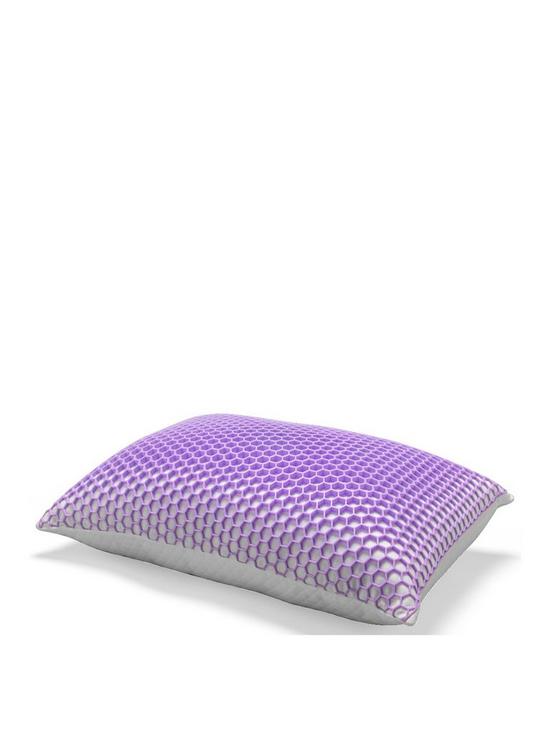 front image of kally-sleep-honeycomb-cooling-pillow-multi