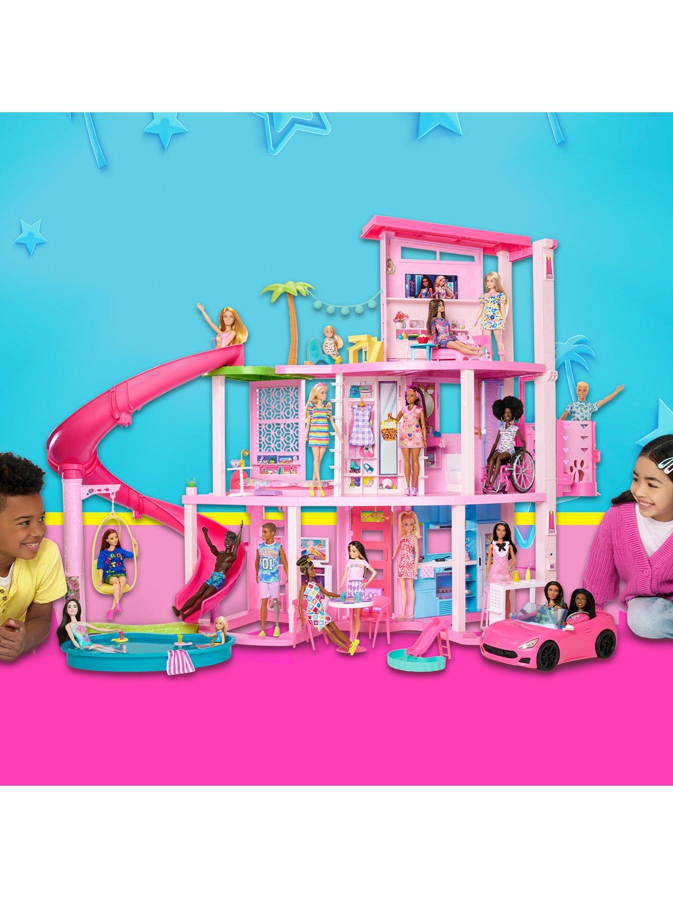 Barbie DreamHouse Doll Playset Slide and Accessories littlewoods