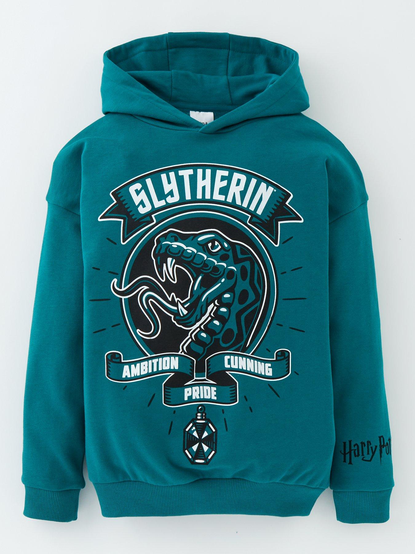 Slytherin zip sale up hoodie