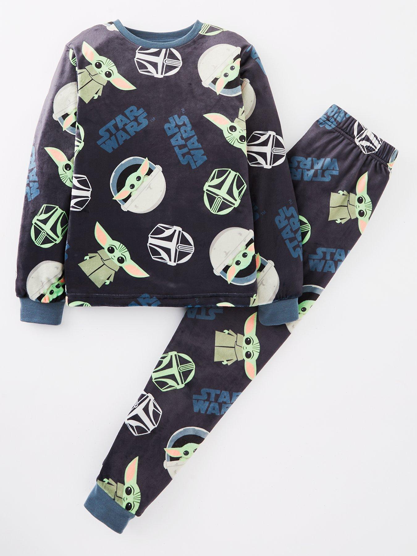 Baby yoda fleece discount pajamas