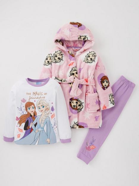 disney-frozen-3-piece-pyjamas-and-dressing-gown-set-purple