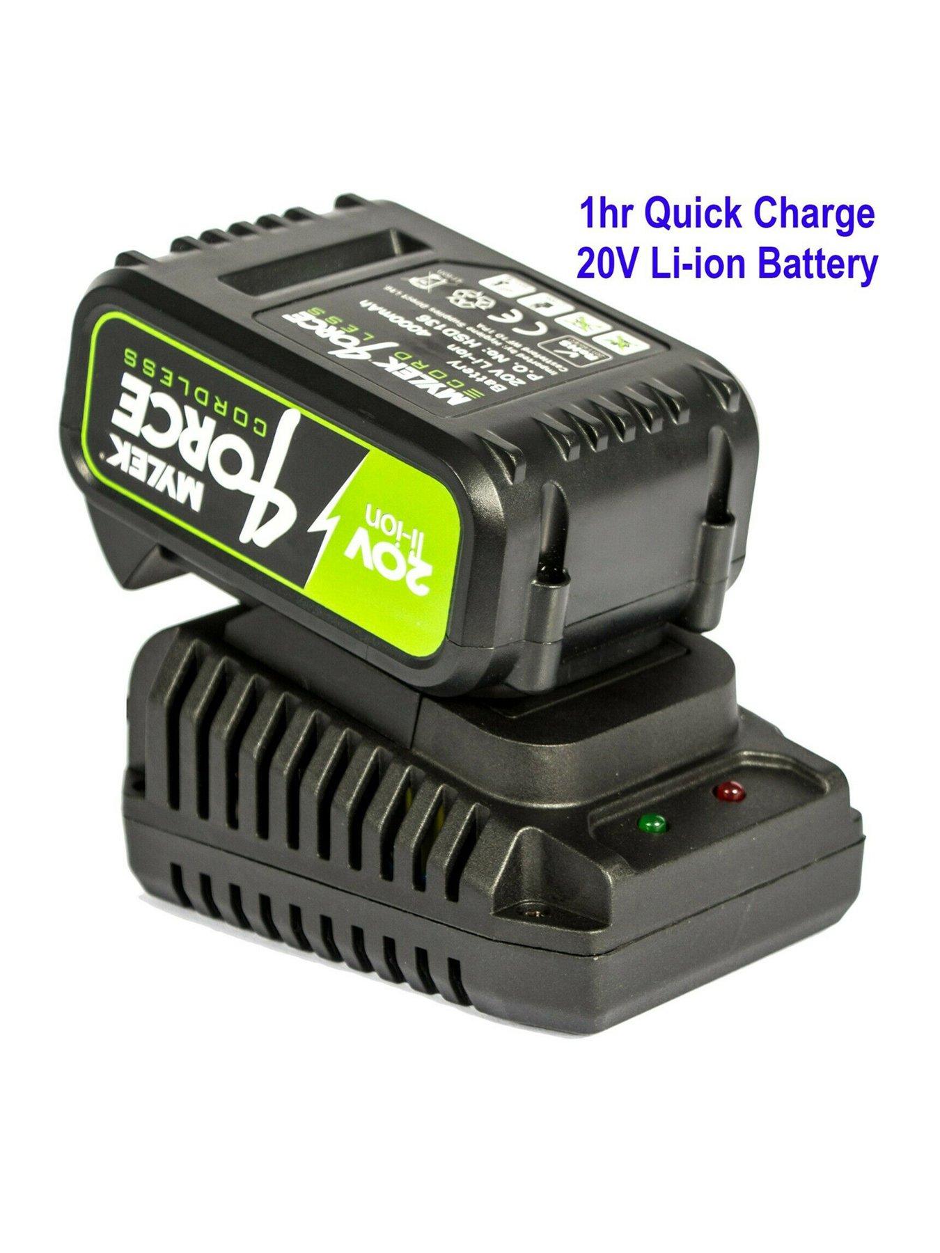 Mylek 18v best sale cordless drill charger