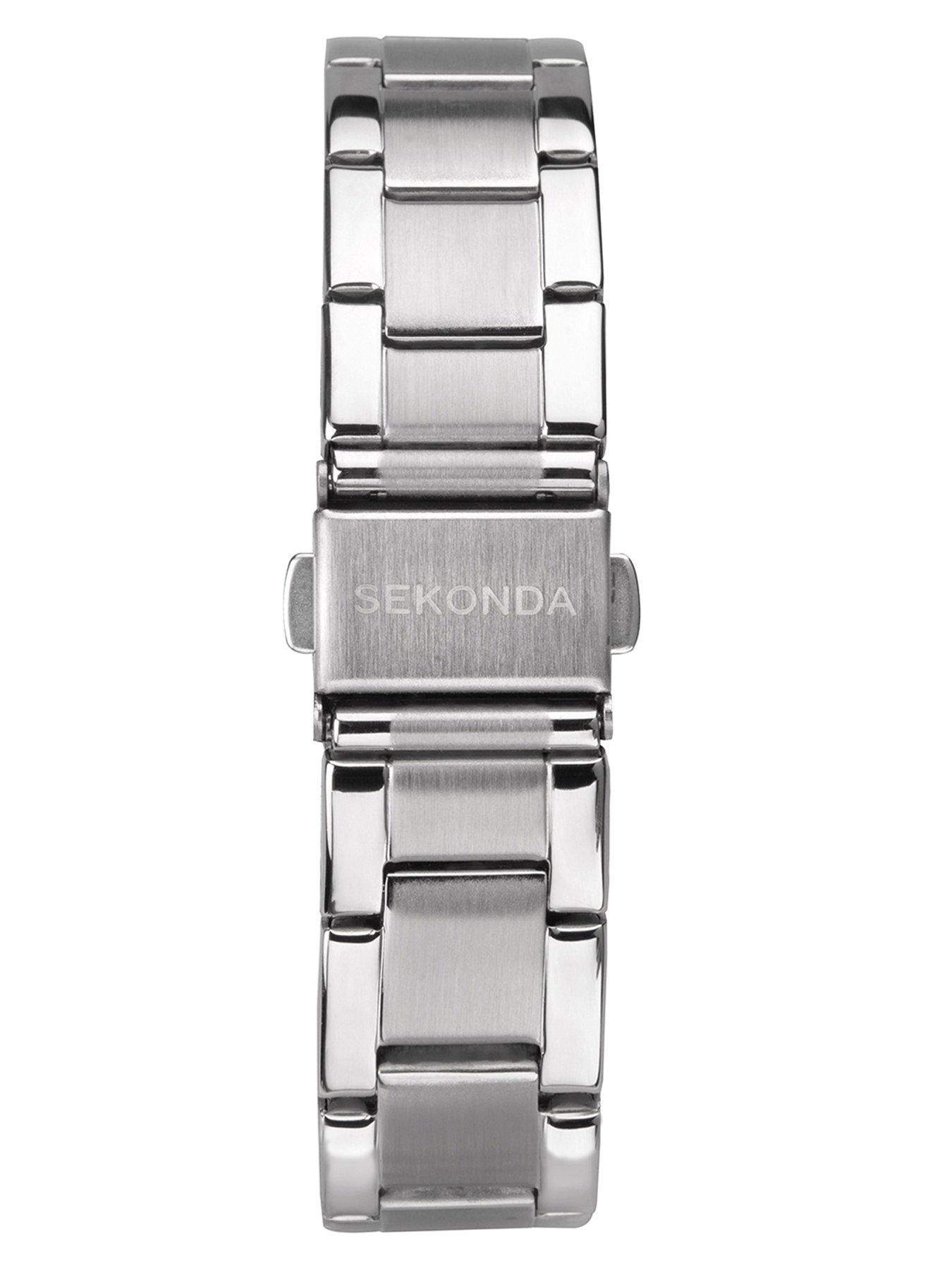Image 6 of 6 of Sekonda Womens Taylor Stainless Steel Bracelet With Rainbow Dial Analogue Watch - Silver