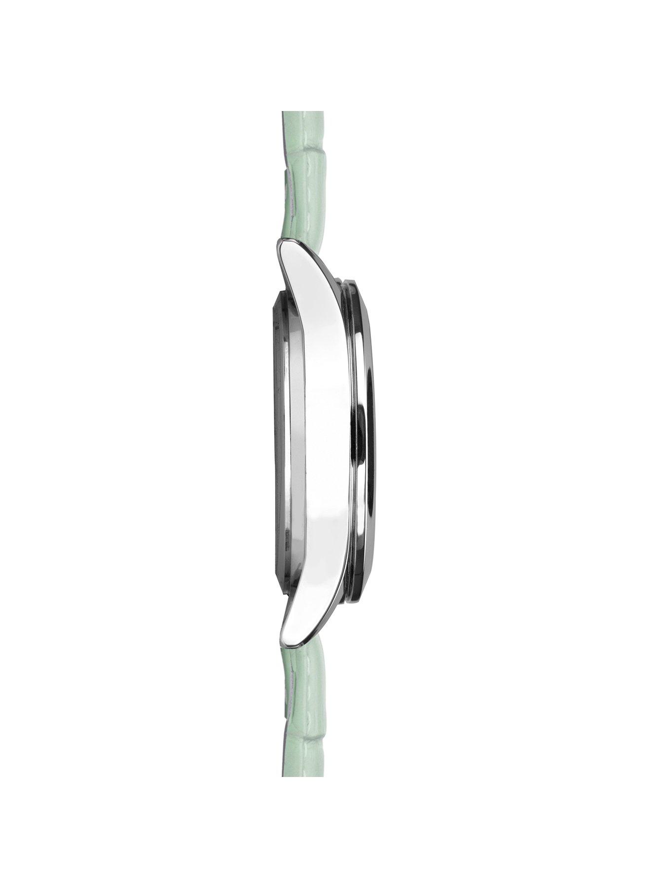 Image 5 of 6 of Sekonda Womens Light Green Leather Strap Analogue Watch
