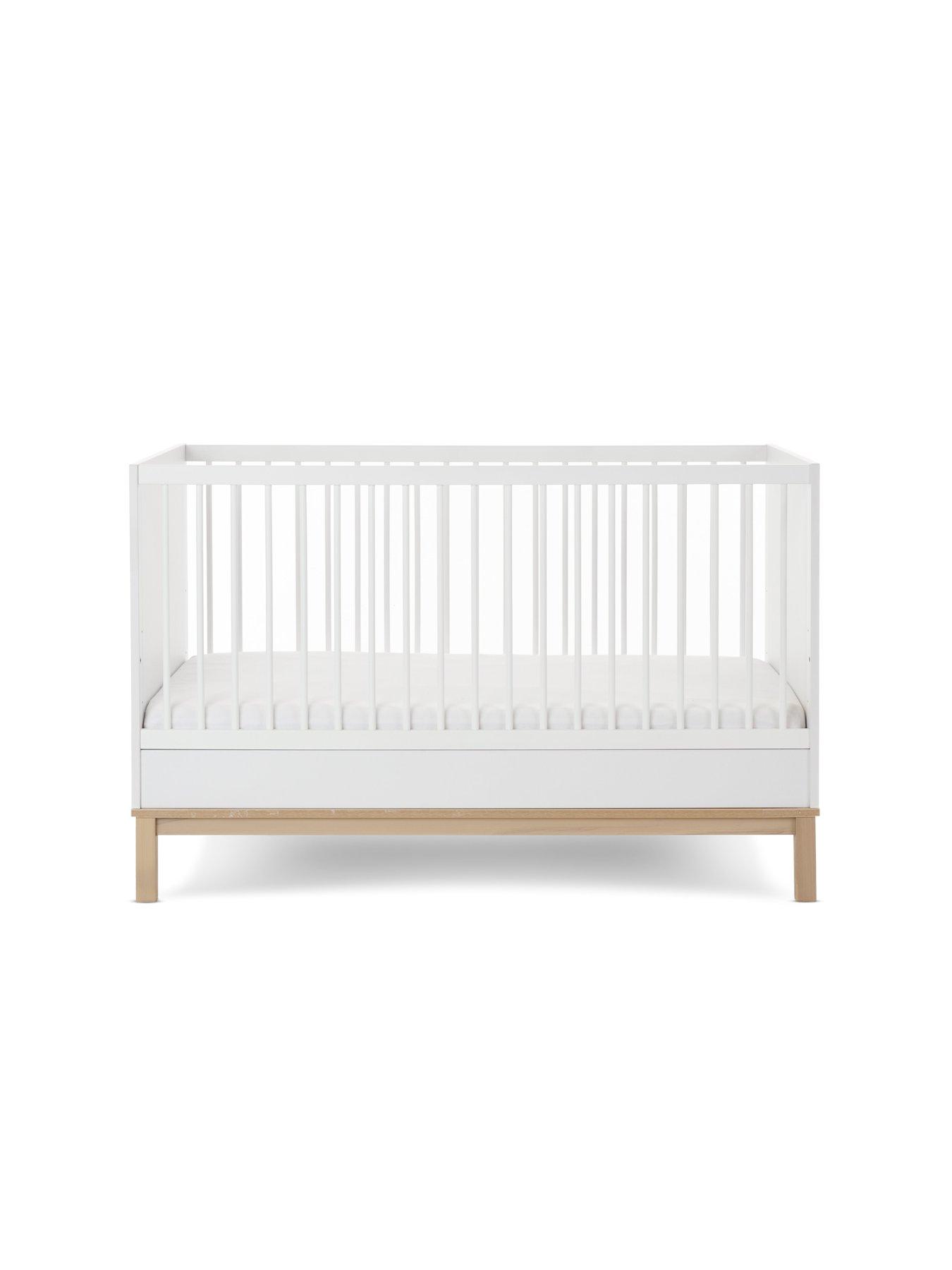  image of obaby-astrid-cot-bed-white