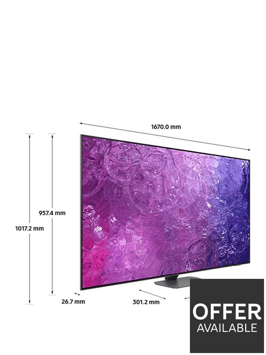 stillFront image of samsung-qe75qn90c-75-inch-neo-qled-4k-hdr-smart-tv-with-dolby-atmos