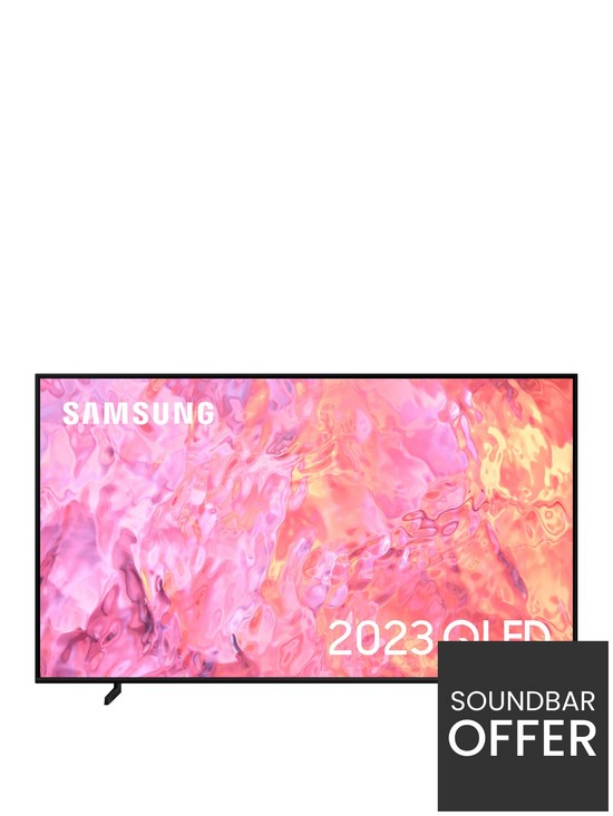 front image of samsung-qe75q60c-75-inch-qled-4k-hdr-smart-tv