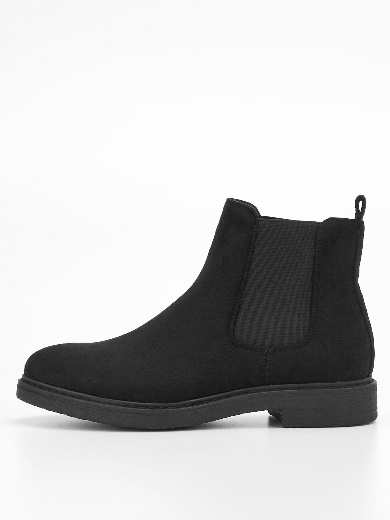 Men's crepe clearance sole chelsea boots