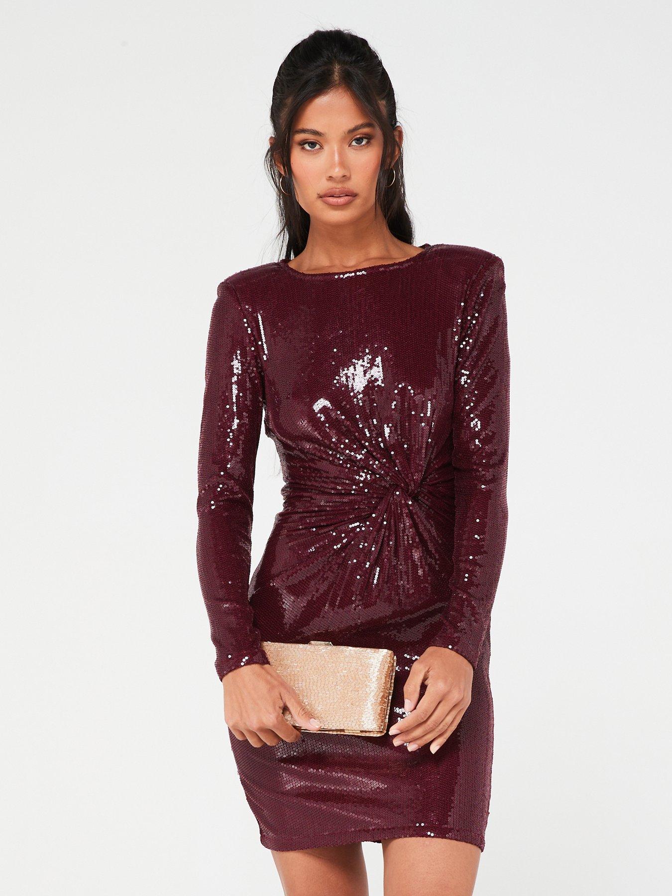 V by very outlet sequin dress