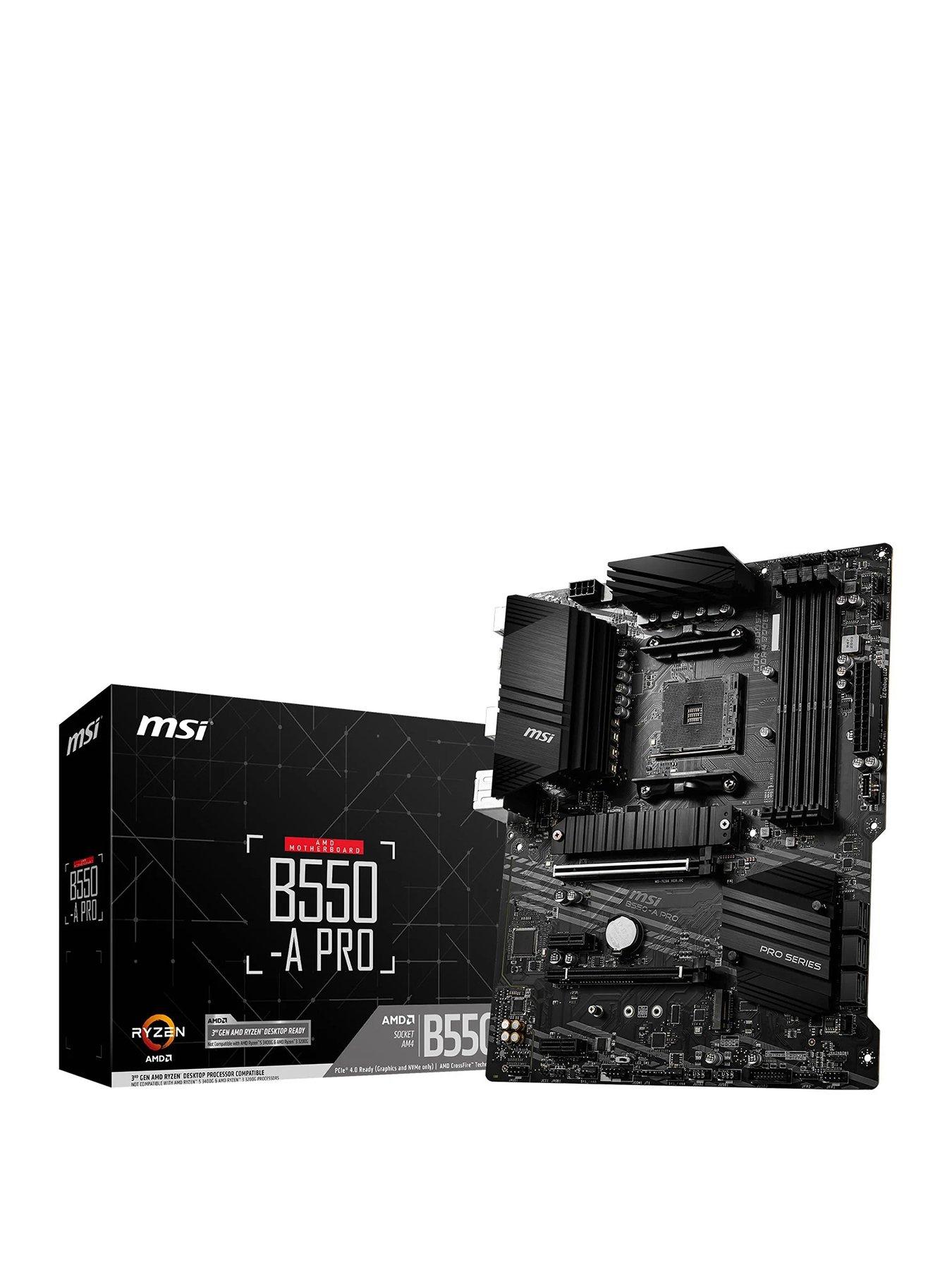 MSI Pro B550 AMD PC Gaming Motherboard