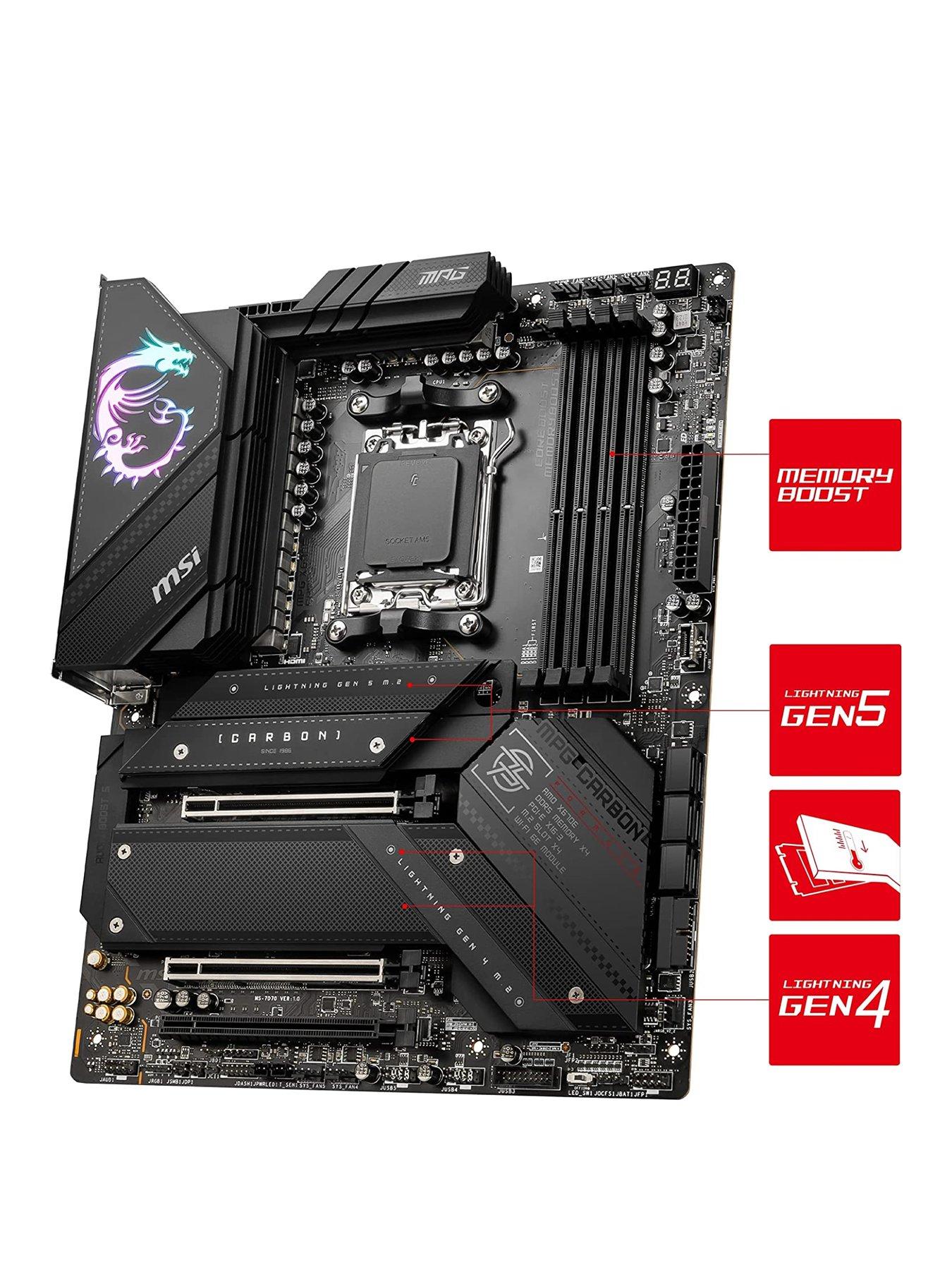  image of msi-x670-amd-pc-gaming-motherboard