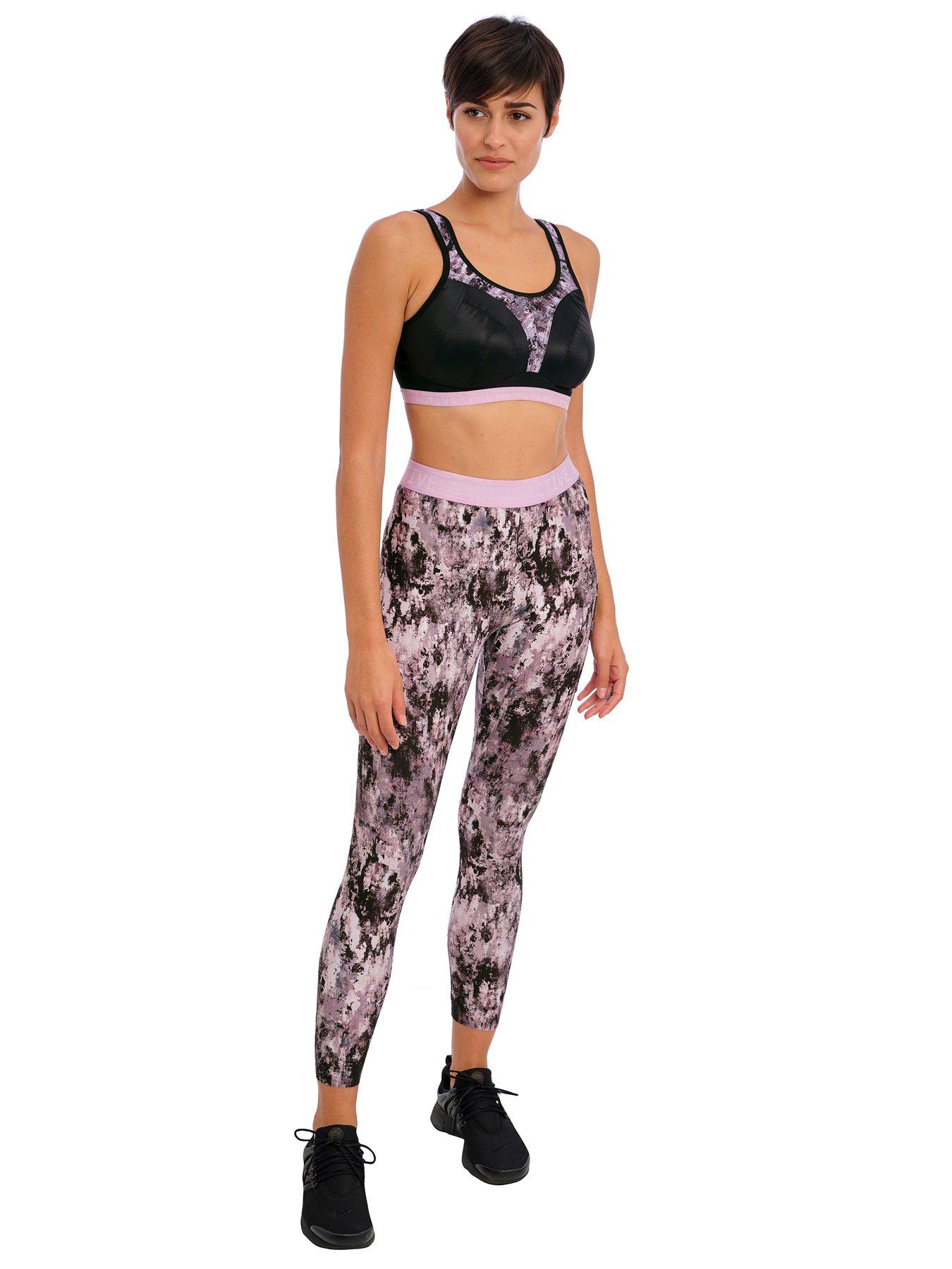 Energy Leopard Mesh Insert Sports Leggings