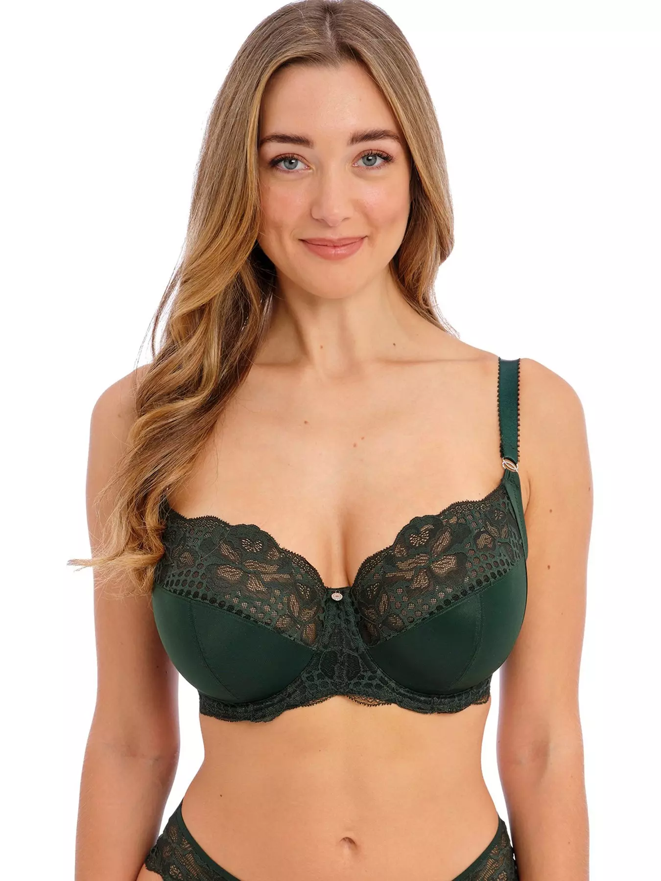 Fantasie Reflect Underwired Side Support Bra - Black - Curvy