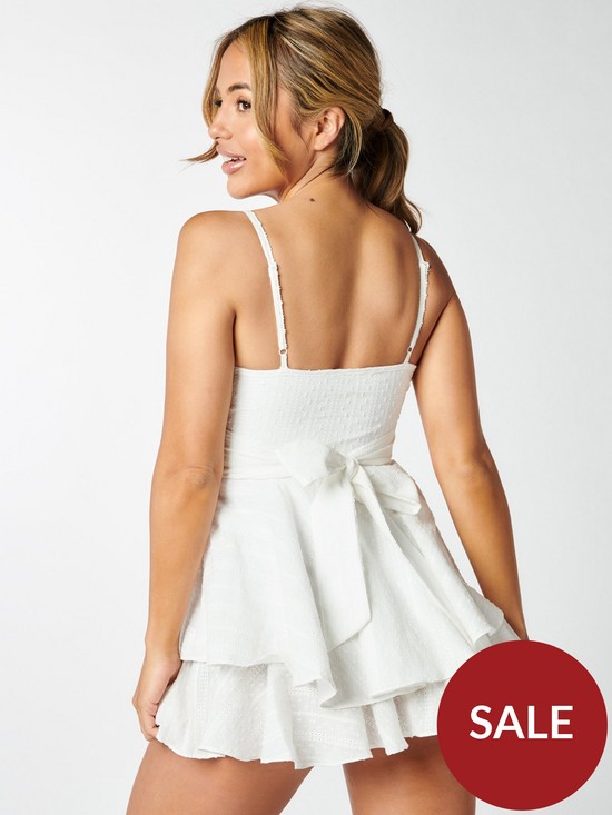stillFront image of boux-avenue-broderie-frill-dress-white