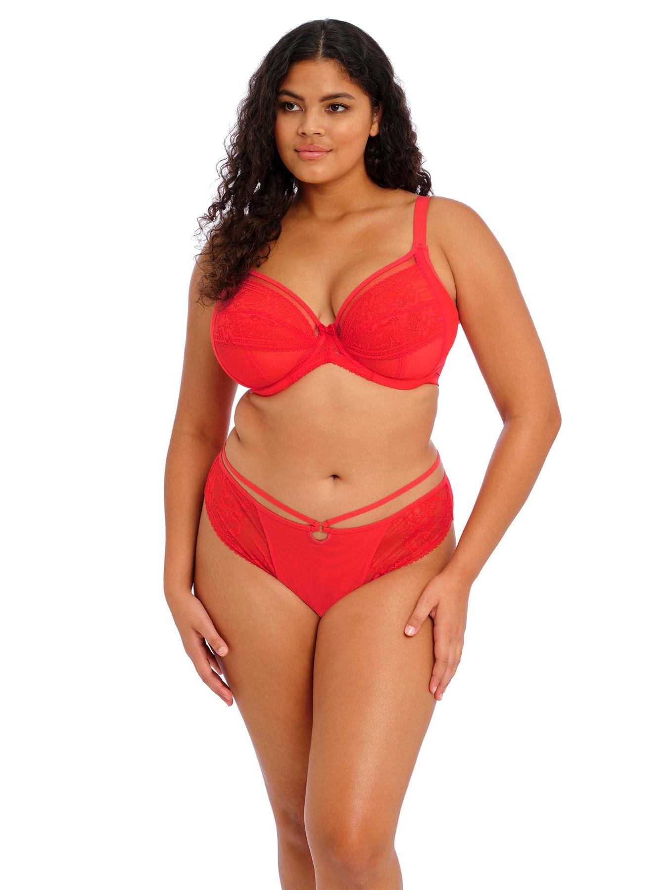 Sculptresse Roxie Brief in Hot Coral FINAL SALE (40% Off) - Busted