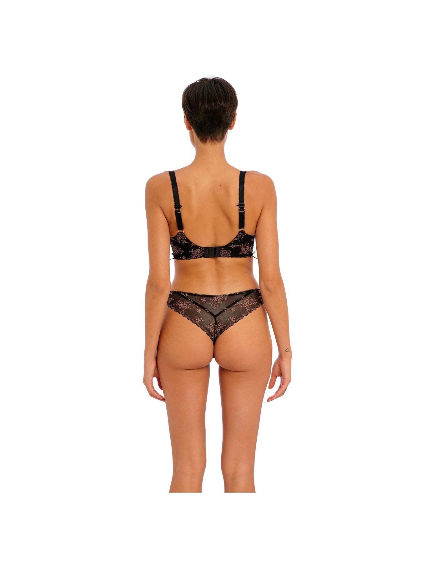 stillFront image of freya-offbeat-decadence-underwired-side-support-bra-black