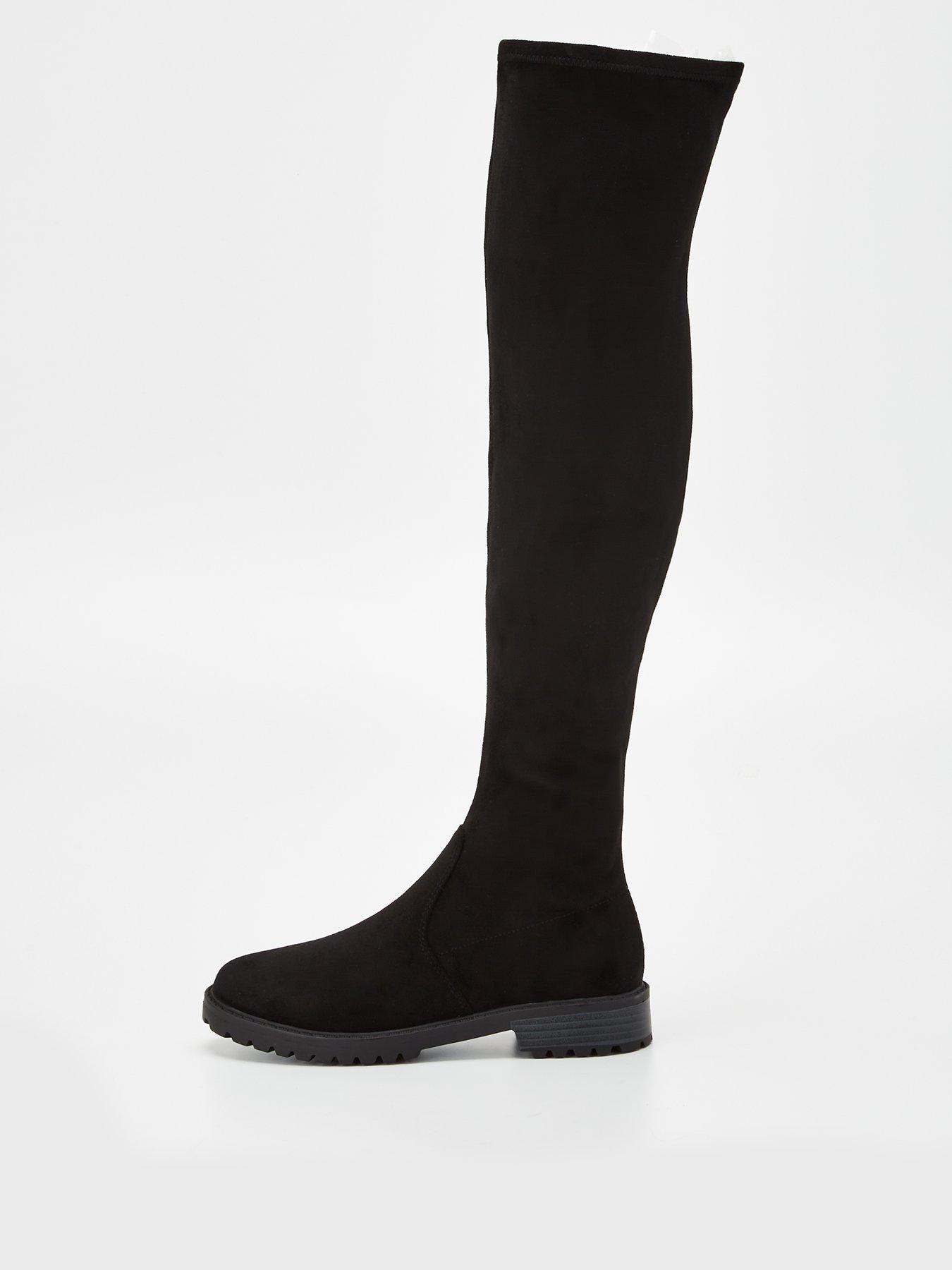 Stretch back boots clearance