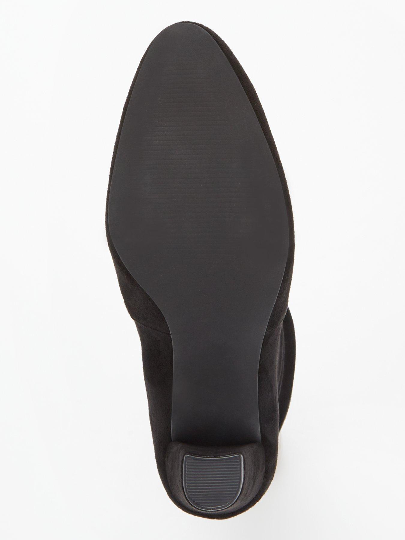 Image 5 of 6 of V by Very Slouch Calf Boot - Black