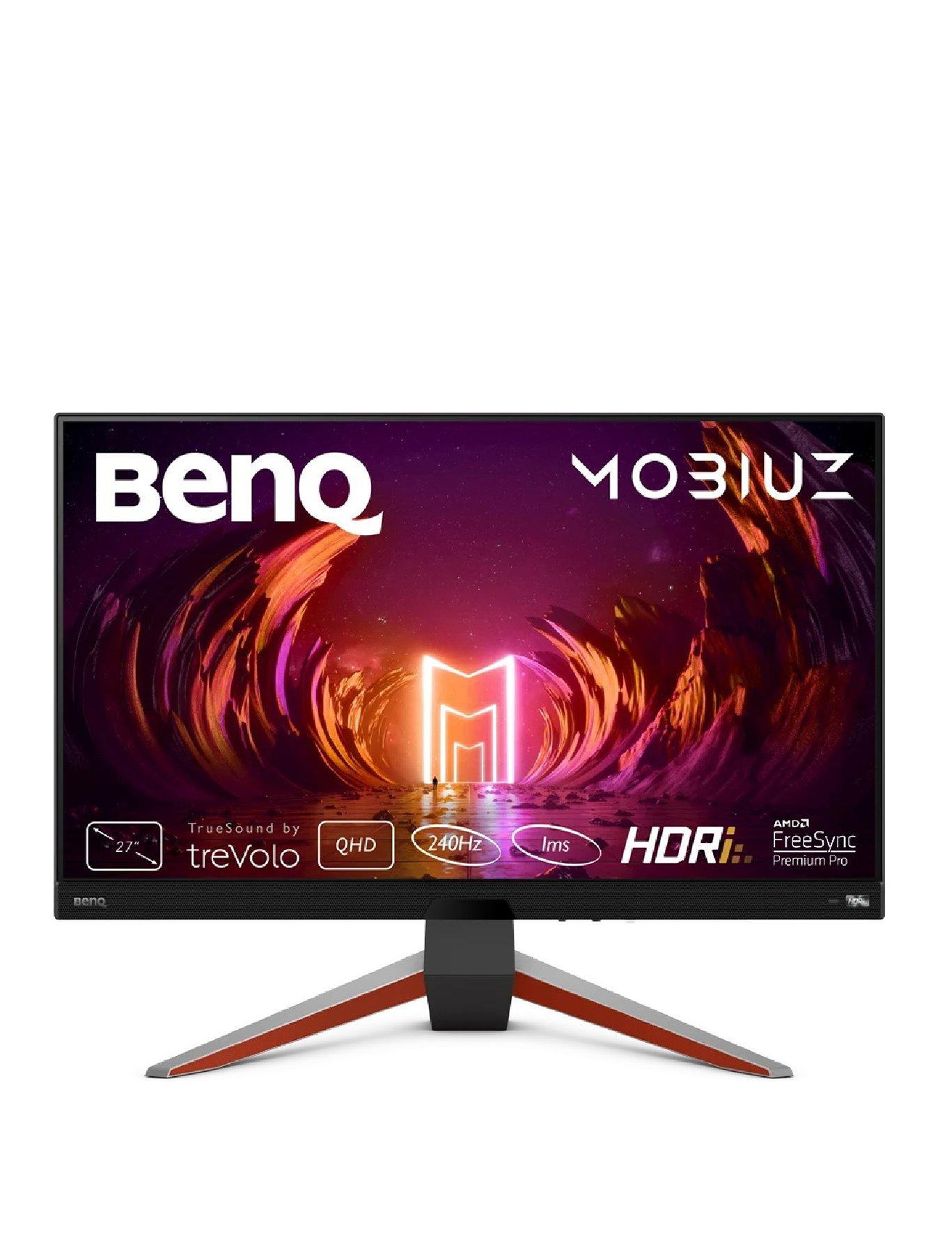 benq 240hz wqhd ex270qm - ディスプレイ・モニター本体