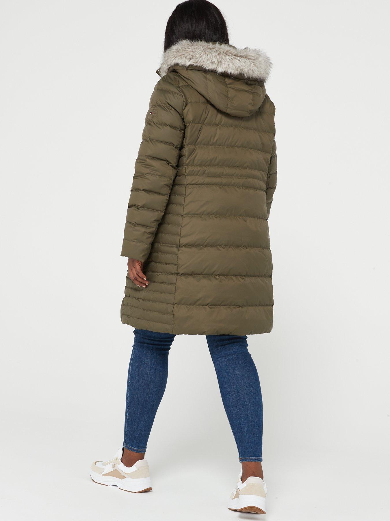 Tyra down coat tommy on sale hilfiger