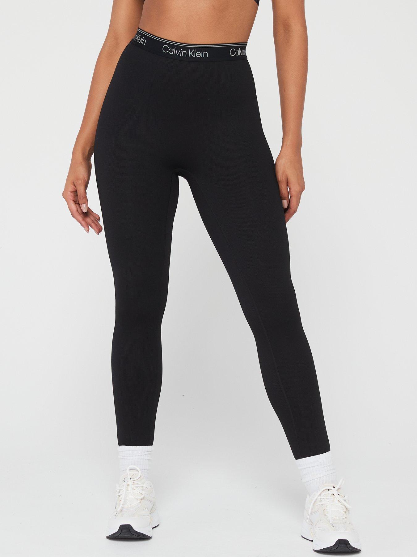 Calvin Klein Performance Womens M Active Ribbed 7/8 Length