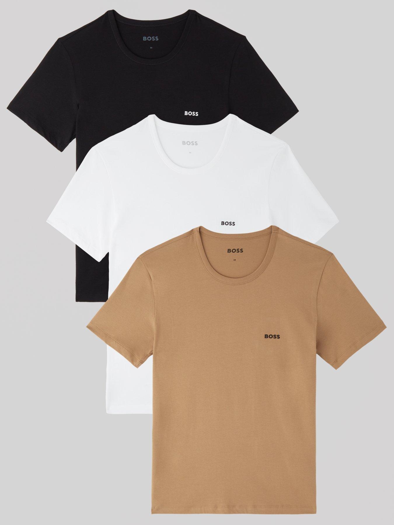 Image 1 of 7 of BOSS 3-Pack Classic T-Shirts - Multi