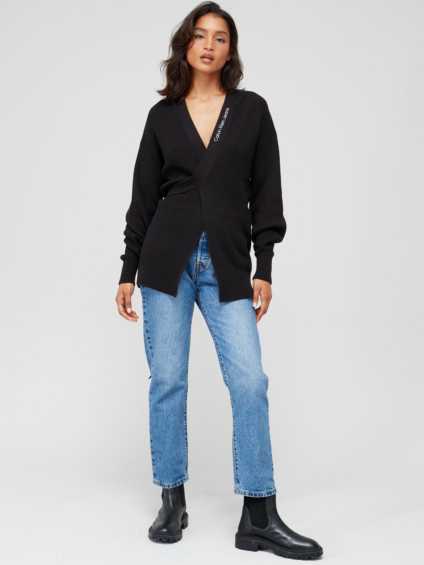 Black hotsell loose cardigan