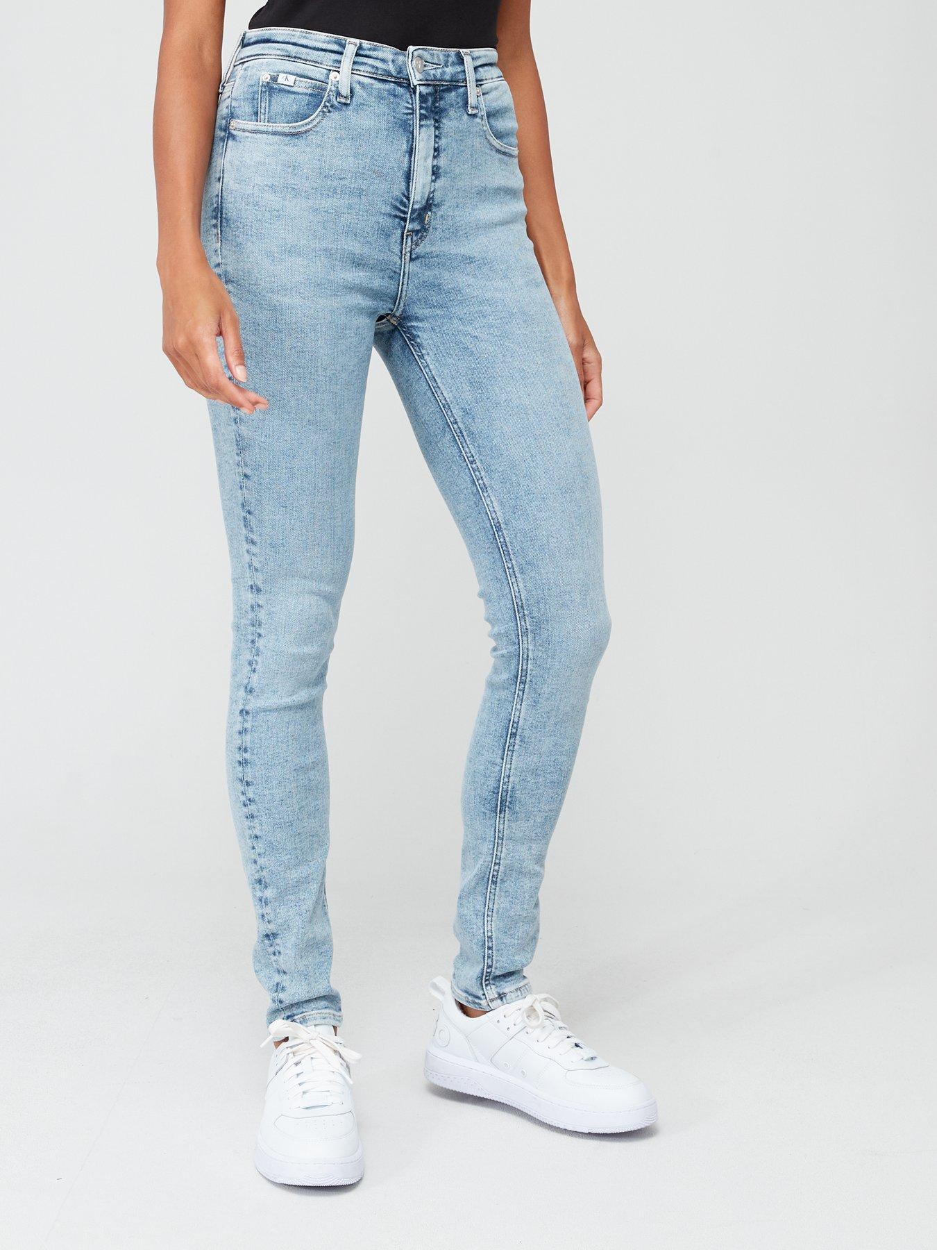 Calvin klein best sale high rise skinny