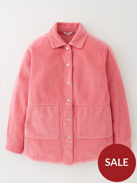 v-by-very-girls-pink-cord-shacket
